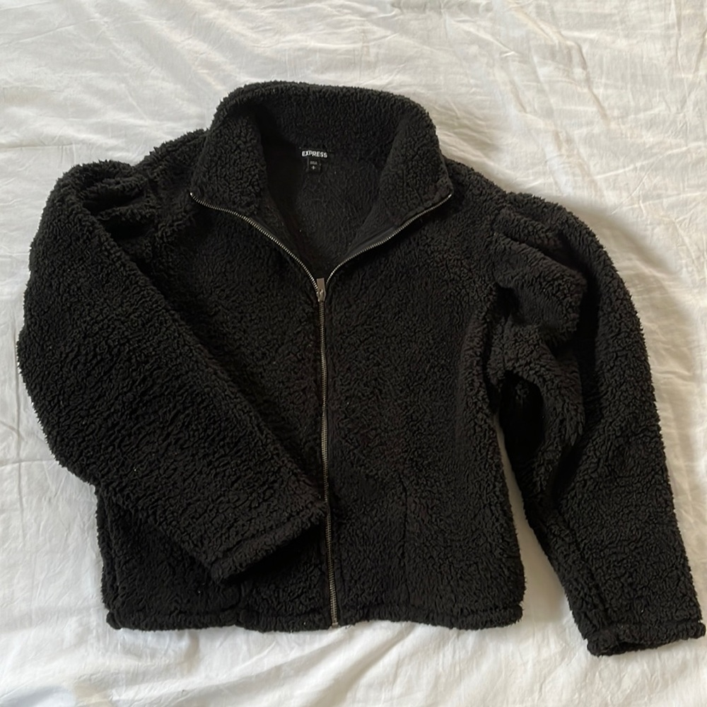Express Cozy Full Zip Sherpa